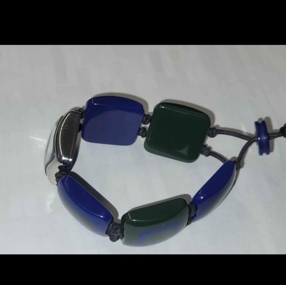 Moschino Blue and Green Vintage Watch - Picture 3 of 3